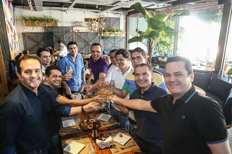 Almoço para Eduardo Diogo