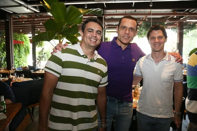 Emilio Barroso, Eduardo Diogo e Eugênio Porto