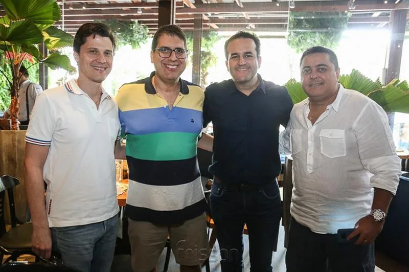 Eugênio Porto, João Jorge Cavalcante, Emilio Guerra e Diarlei Almeida