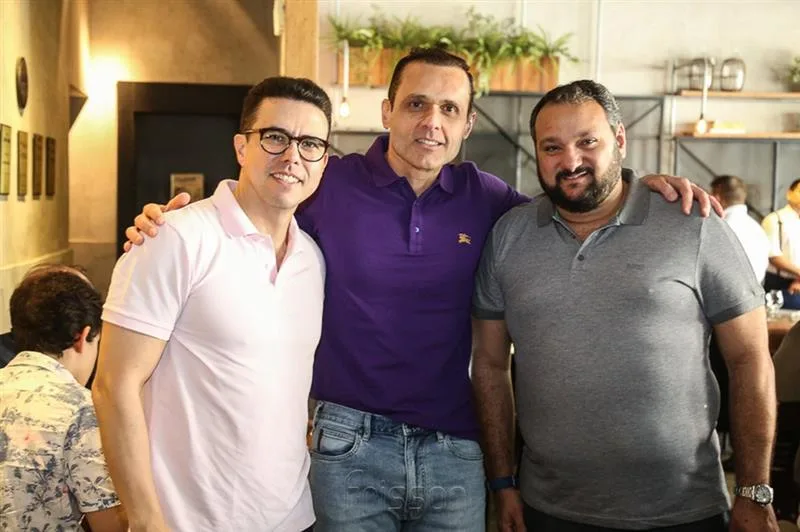 Nisabro Fujita, Eduardo Diogo e Patriolino Dias