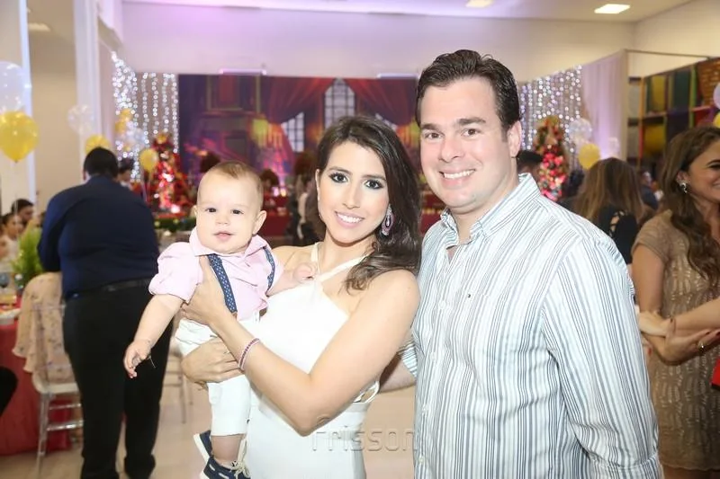 Alvaro, Tayra e Leo Aguiar