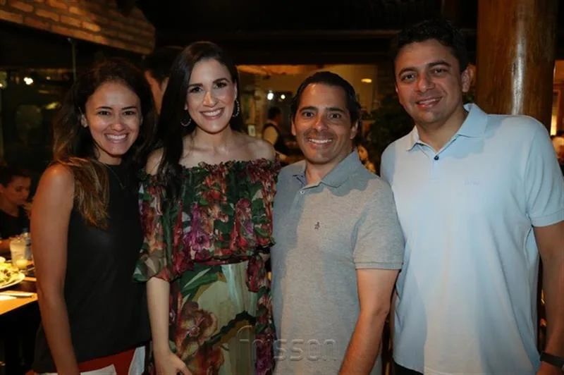 Bia Bezerra, Giuliana Botelho, Athila Fernandes e Wilian Bezerra
