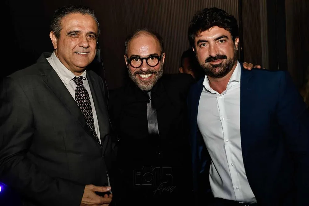 André Verçosa, Marcus Novais e Cassiano Guadioli