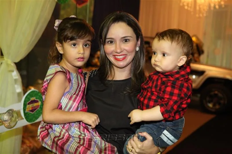 Beatriz, Celina e Bruno Frota