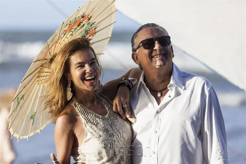 Desiré e Galvão Bueno
