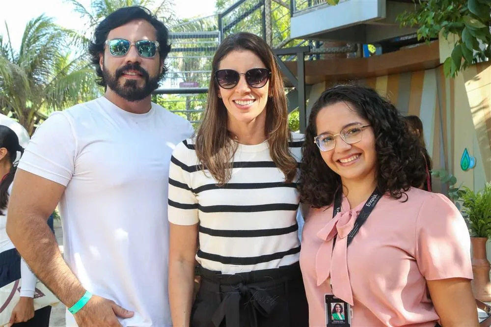 Daniel Negreiros, Ilnah Vasconcelos e Victoria Lima