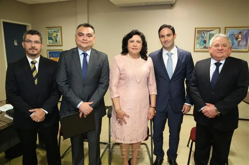 Anastacio Thaim, Roberto Viana, Nailde Pinheiro, Tiago Asfor e Haroldo Marques