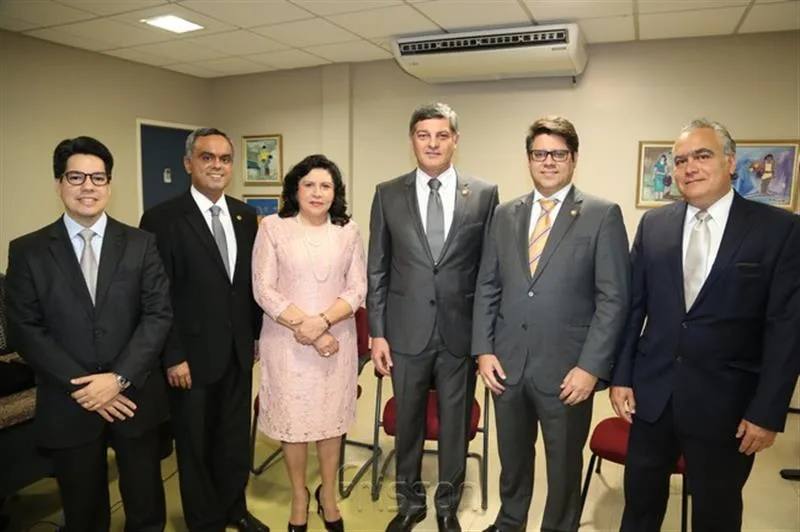 Andrei Aguiar, Marcelo Mota, Nailde Pinheiro, Cid Marconi, Leonardo Carvalho e Helio Parente