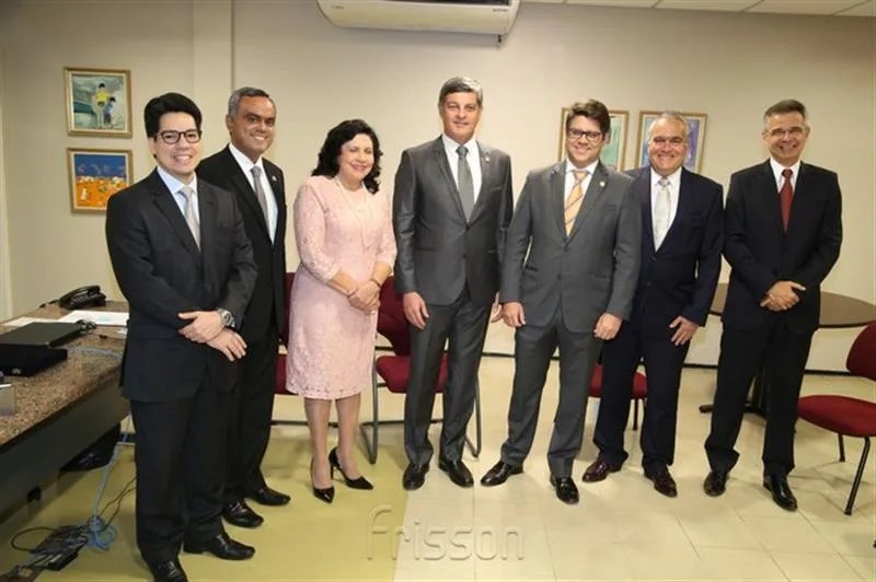 Andrei Aguiar, Marcelo Mota, Nailde Pinheiro, Cid Marconi, Leonardo Carvalho, Helio Parente e Heráclito Vieira