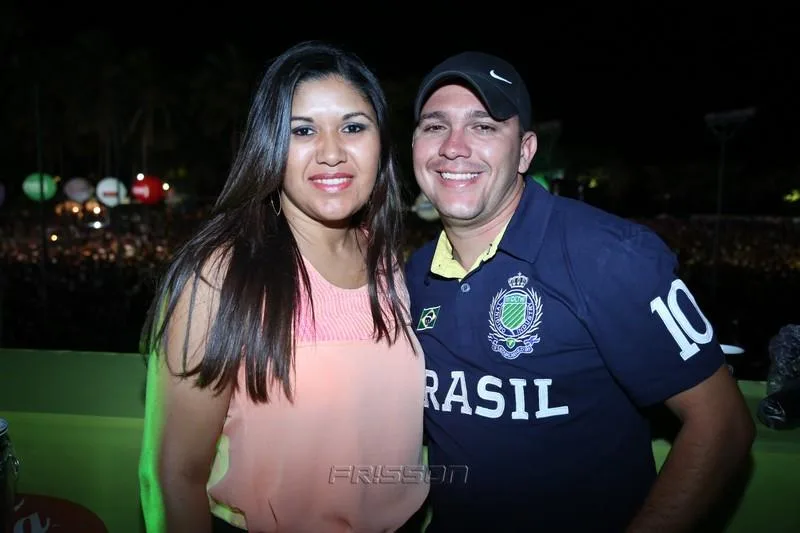 Ana Kelgila e Carlos Uniz