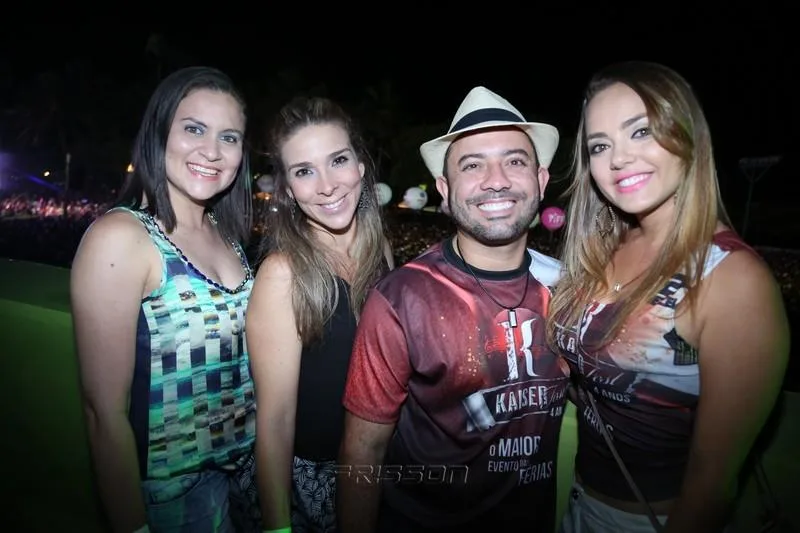 Ane Oliveira, Delfina Pontes, Airton Queiroz e Mel Oliveira