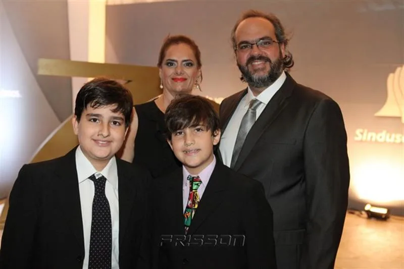 Ana Celina, Pedro, João Pedro e Pedro Saboya Martins