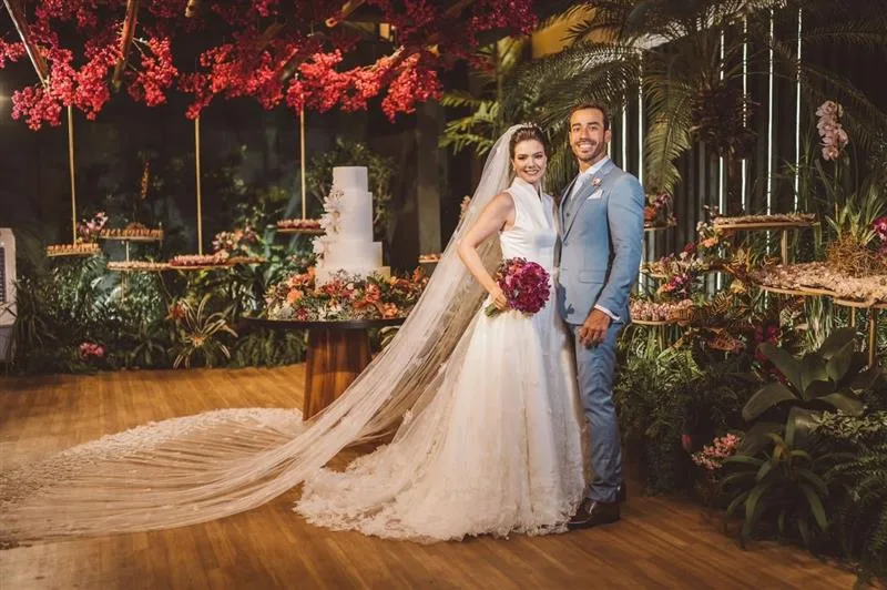 Andressa Menezes e Rafael Studart