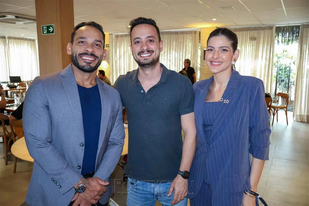 Davi Barbosa, Lucas Veras e Nathália Diógenes