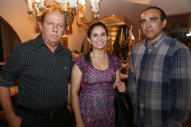 Adisio Alves, Diva Mercedes e Marcos Vinicius