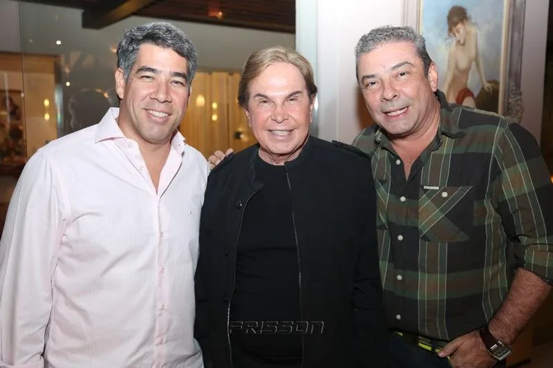 Cid Holanda, Lázaro Medeiros e Cláudio Silveira