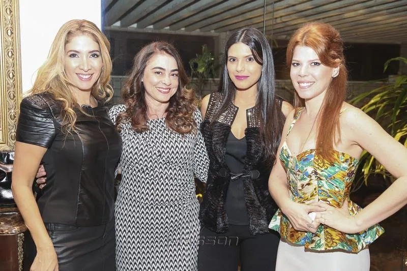 Danielle Pontes, Clesilda Bezerra, Juliana Melo e Marciane Holanda