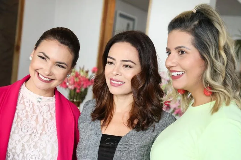 Ana Clara Rocha, Carol Lemos e Anelisa Barreira
