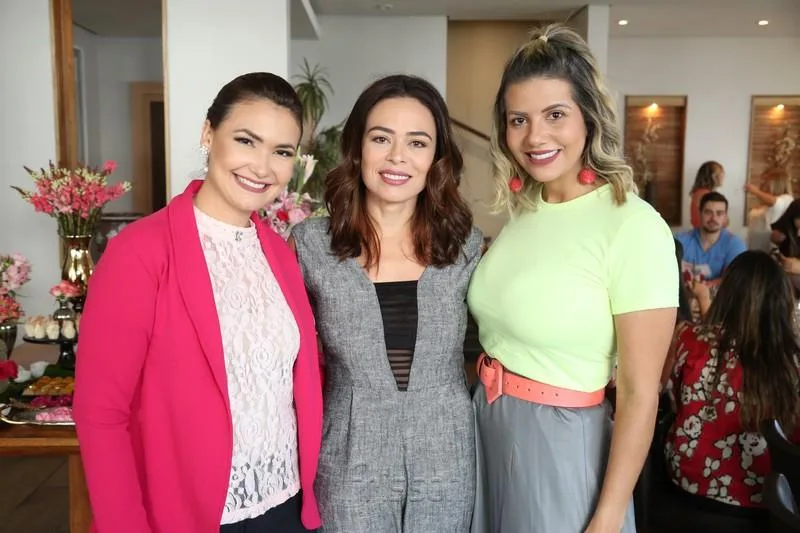 Ana Clara Rocha, Carol Lemos e Anelisa Barreira
