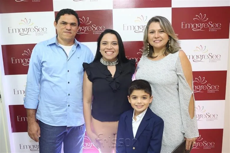 Cleuton Gomes, Mônica, Cleide Oliveira e Marcos Heitor Silva