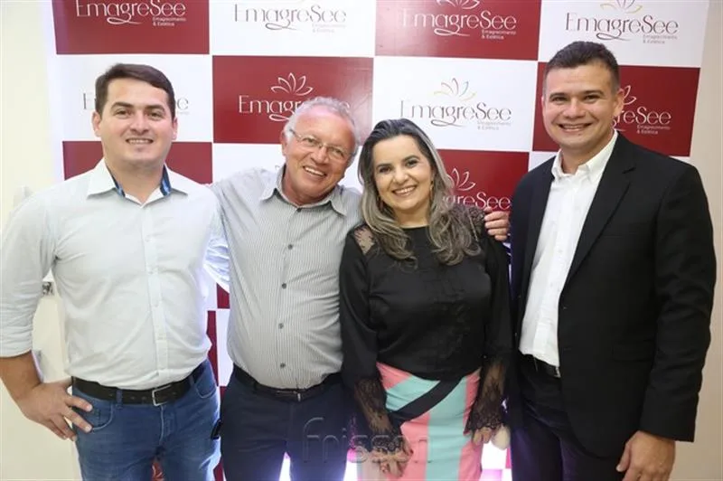 Edjanil Chaves, Lorival Nery, Diana Alencar e Marcos Silva