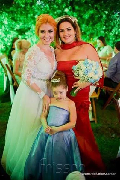 Ani e Dandara Armani com Maab Salgado