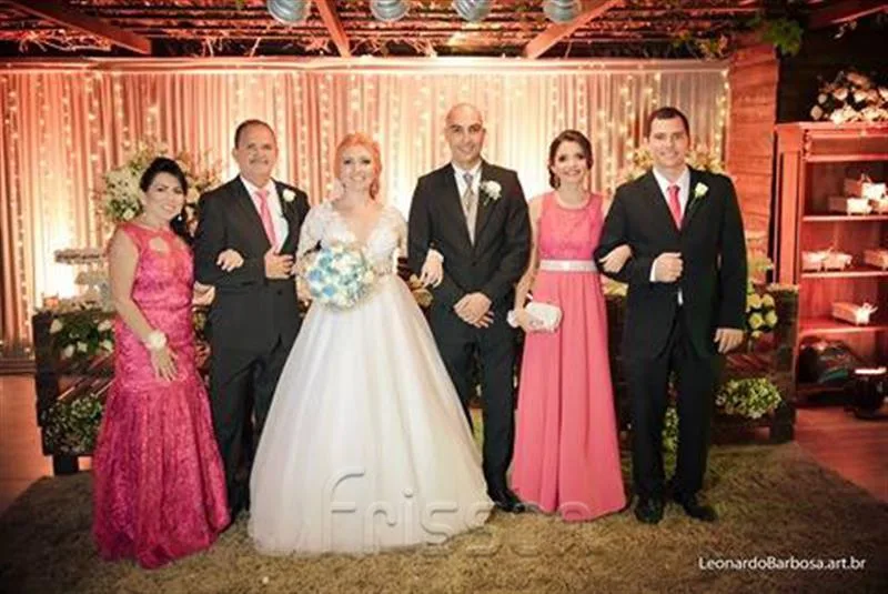 Eveline e Fernando Costa, Maab Salgado e Denilson Marins, Carolina e Gustavo Mortari