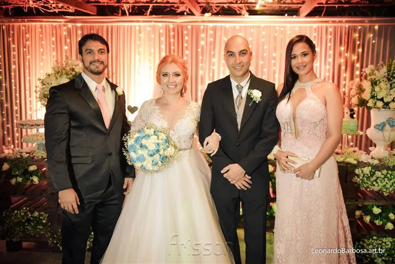 Ronaldo e Manuelle Marins, Maab Salgado e Denilson Marins
