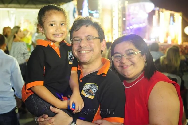 Ana Clara, Emídio e Ana Socorro Teixeira