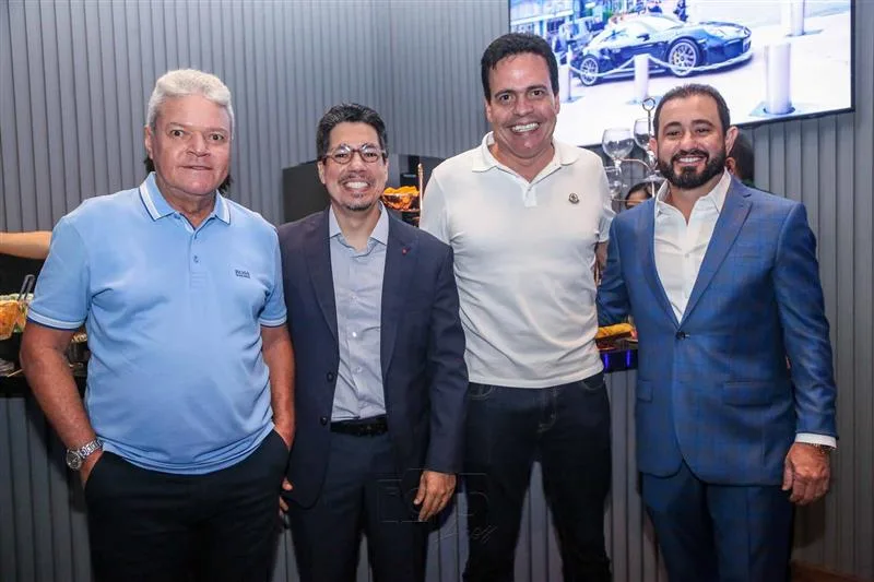 Edson Arouche, Andrey Aguiar, Fabiano Barreira e Vanderson Aquino
