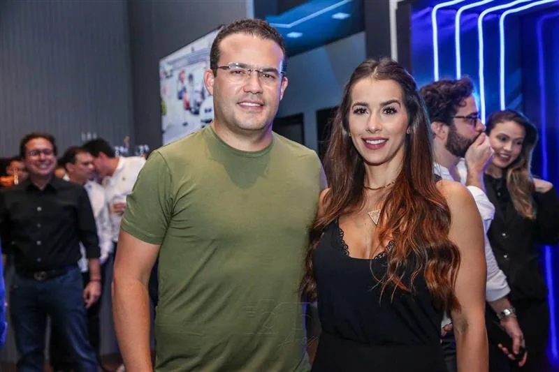 Eduardo Veimar e Ticiana Medeiros