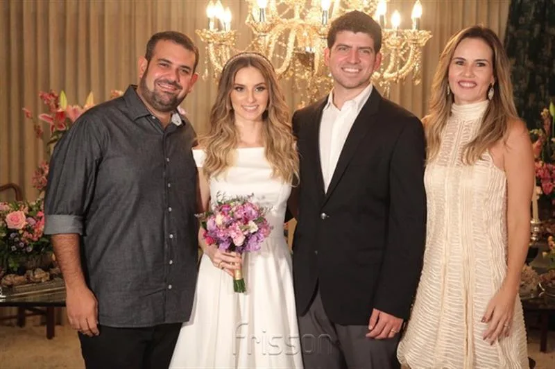 Claudio Camara, Laime Paz, Lucas e Ediane Camara