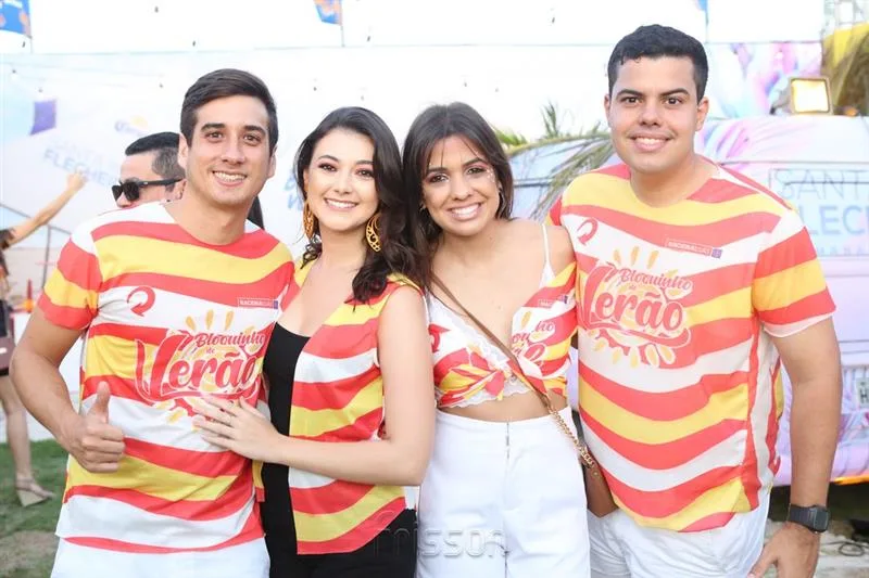 Andre Macedo, Thays Ramos, Patricia Albuquerque e Samuel Felix