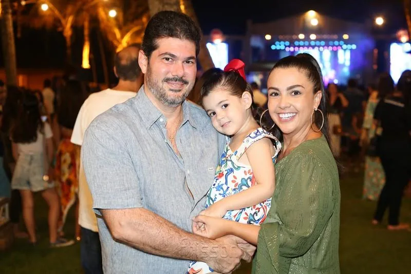Armando, Valentina e Manu Campos