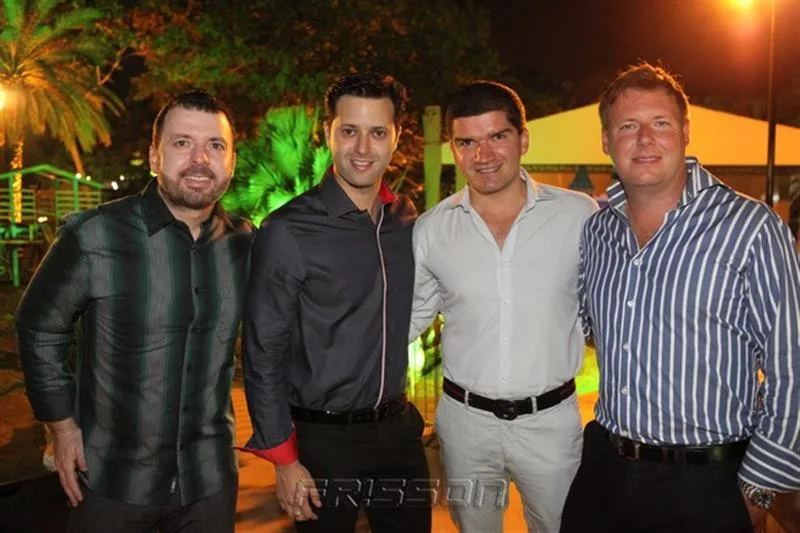 Cesar Martins, Daniel Eleuterio, David Moura do Carmo e Johan Olsson