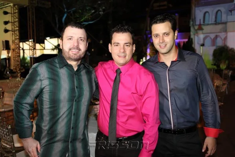 Cesar Martins, Miguel Dias Filho e Daniel Eleuterio