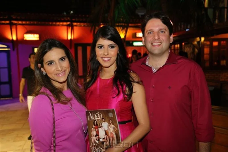 Camila Rodrigues, Flavia Laprovitera e Daniel Simões