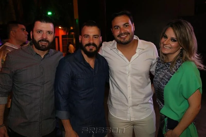 Cesar Martins, Miguel Filho, Venicius Machado e Simone Bazzano