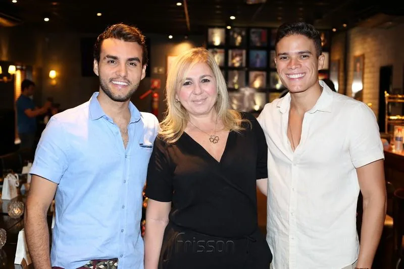 Bruno Calaça, Diana Gomes e Marcus Lessa