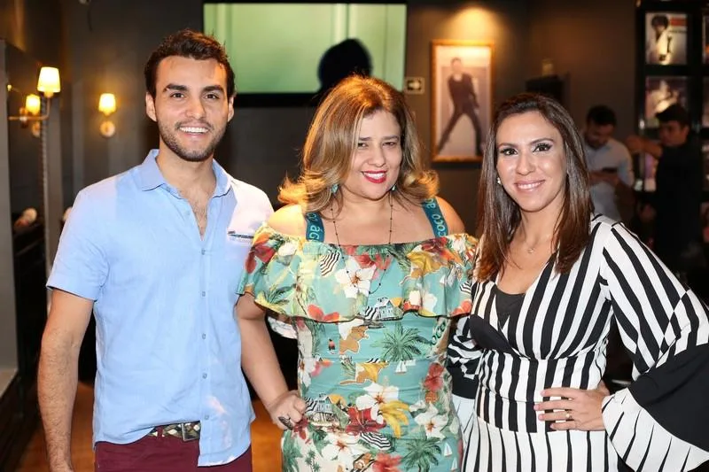 Bruno Calaça, Montiele Arruda e Samara Fernandes