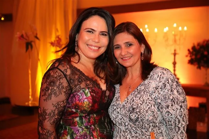 Andrea Rios e Simone Jereissati