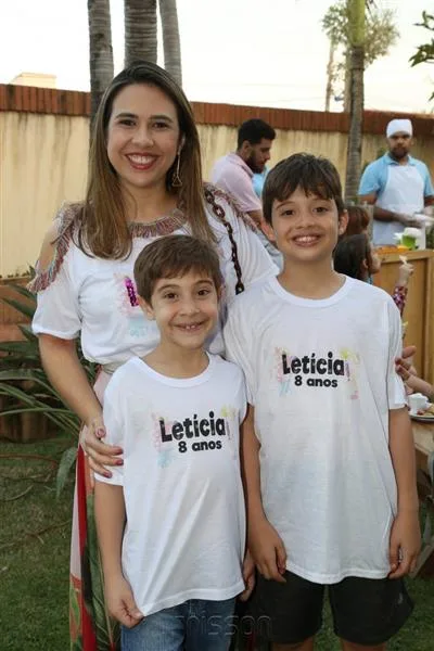 Alaide, Andrezinho e Nicolas Rosado