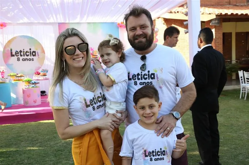 Ana Luisa Ribeiro, Laura, Arthur e Solon Junior Batista