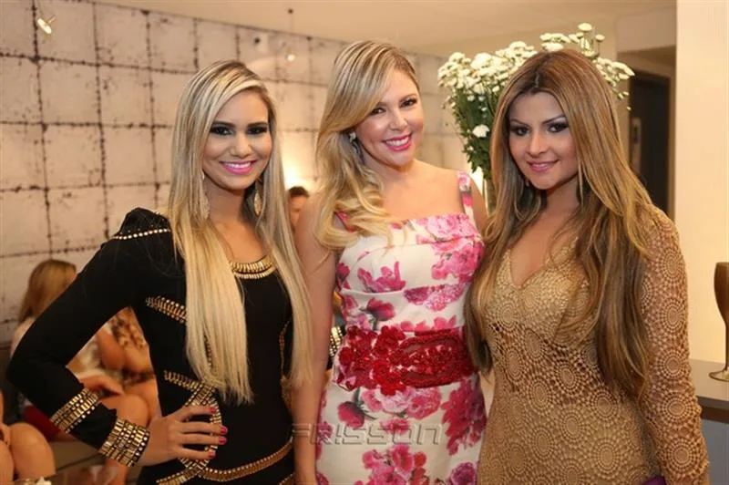 Aline Aguiar, Patricia Dias e Carol Felippi