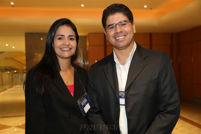 Aline Hayd e Eduardo Matos