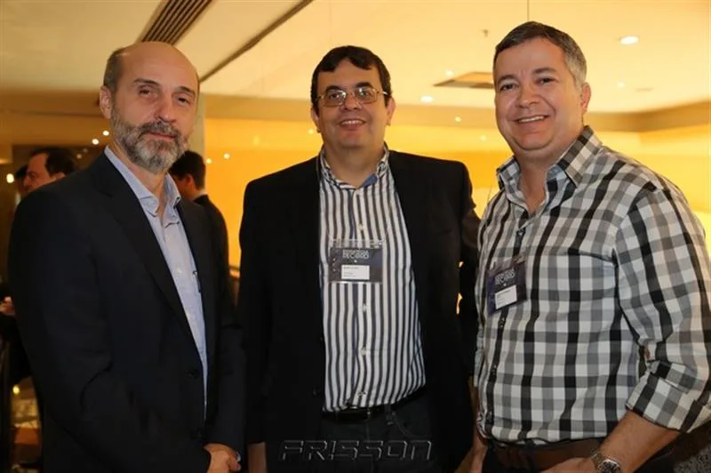 Marcio Novaes, Marcelo Caio e Augusto Franco