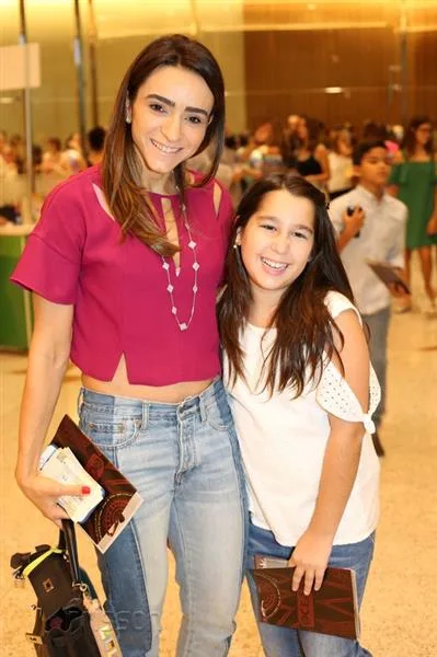 Camila Quinderé e Maria Luiza Jucá