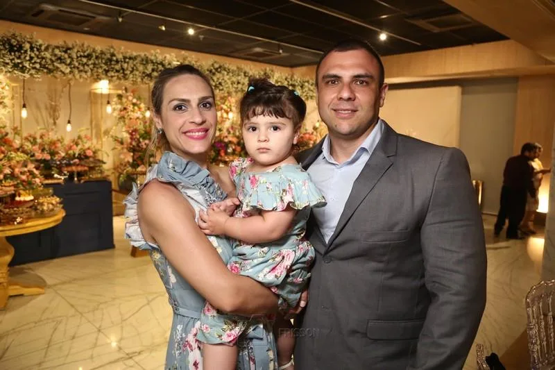 Andressa Celoto, Martina e Rodrigo Costa