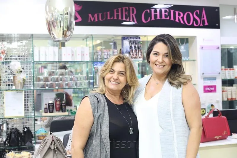 Eveline Veloso e Adriana Mota