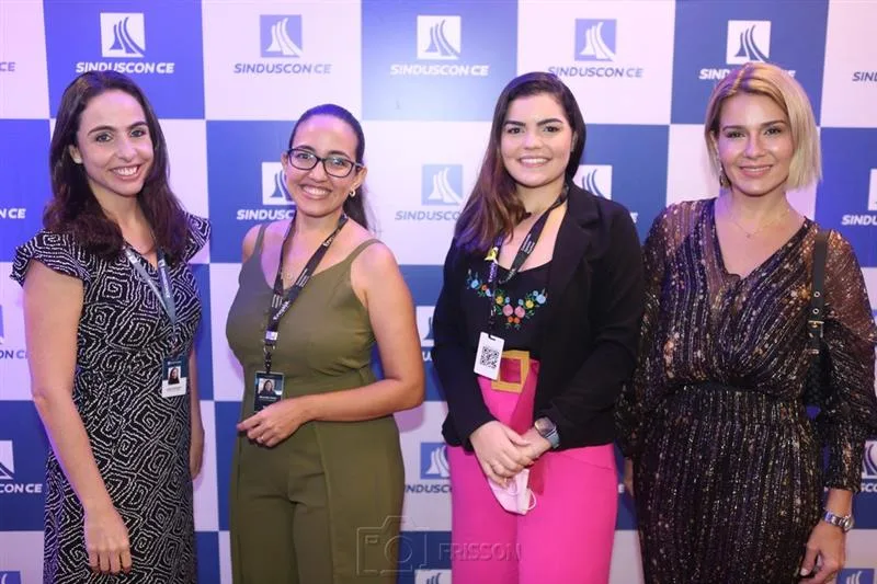 Luana Marques, Alexandra Sousa, Mabel Cavalcante e Jeritza Gurgel